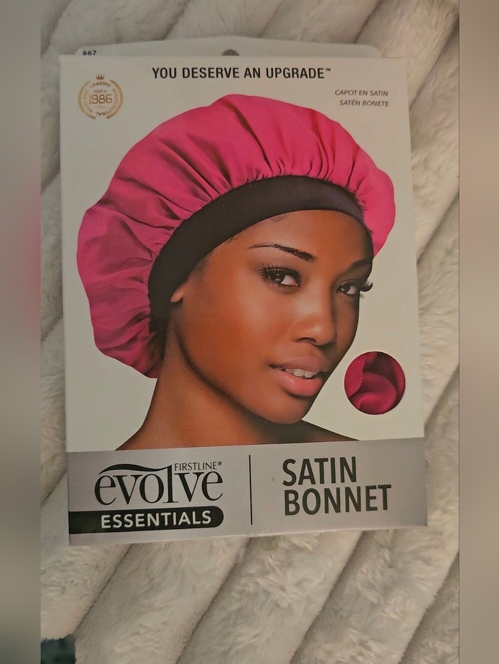Silky Satin Hair Bonnet